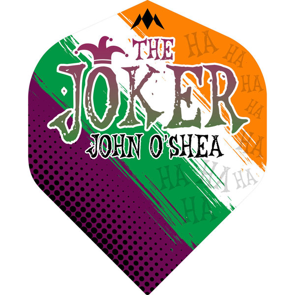 Mission John O Shea Dart Flights - 100 Micron - No2 - The Joker