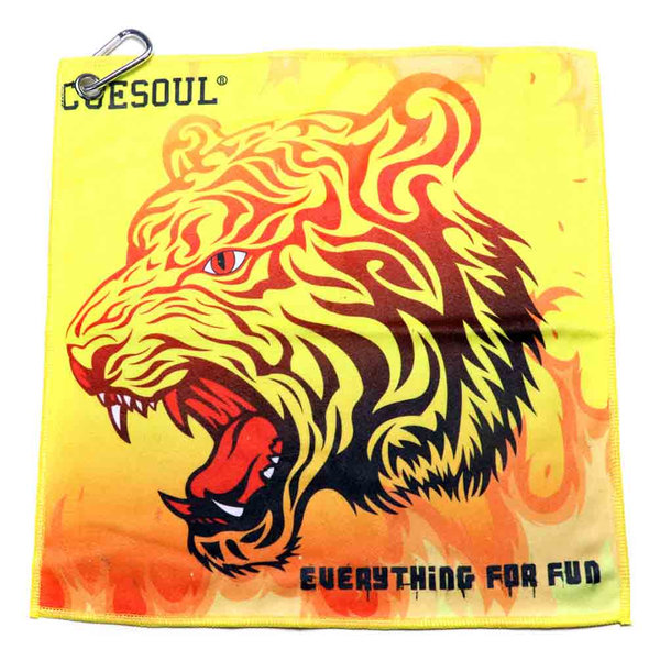 Cuesoul - Towel - Dart Handtuch - Tiger