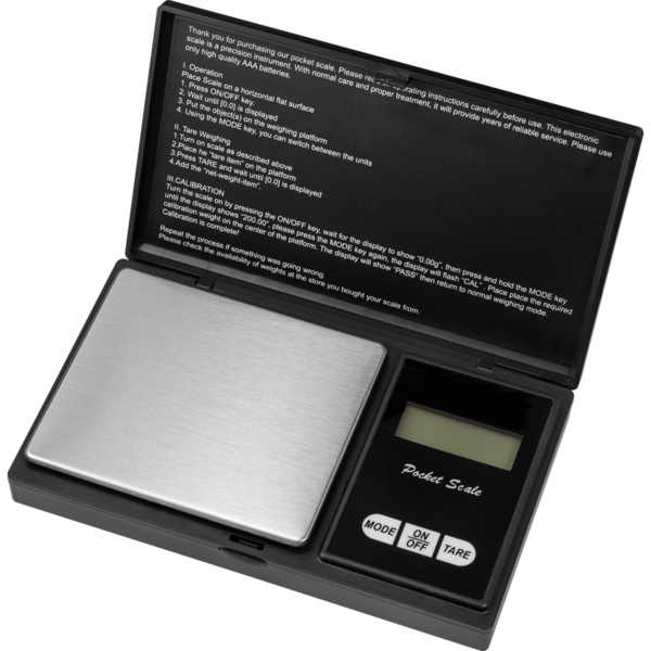 Mission Quark Pocket Scales - Weigh Darts - Max 300g - 0.01g - Black