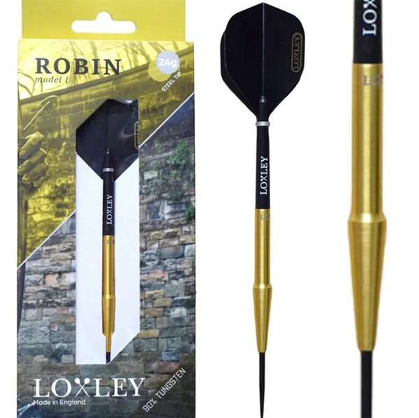 Loxley - Steeldarts Robin Model 1 gold - 90% Tungsten